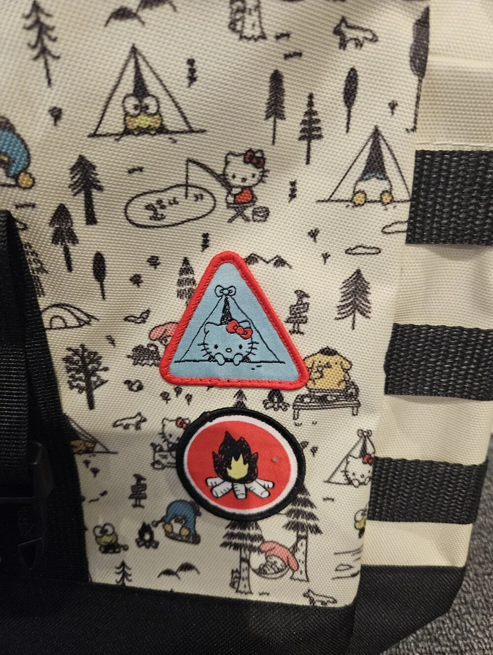 Sanrio Lootcrate Hello Kitty & Friends S'mores Camping Backpack
